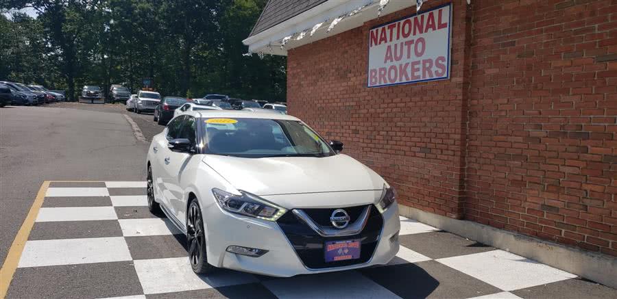 2017 Nissan Maxima SR 3.5, available for sale in Waterbury, Connecticut | National Auto Brokers, Inc.. Waterbury, Connecticut