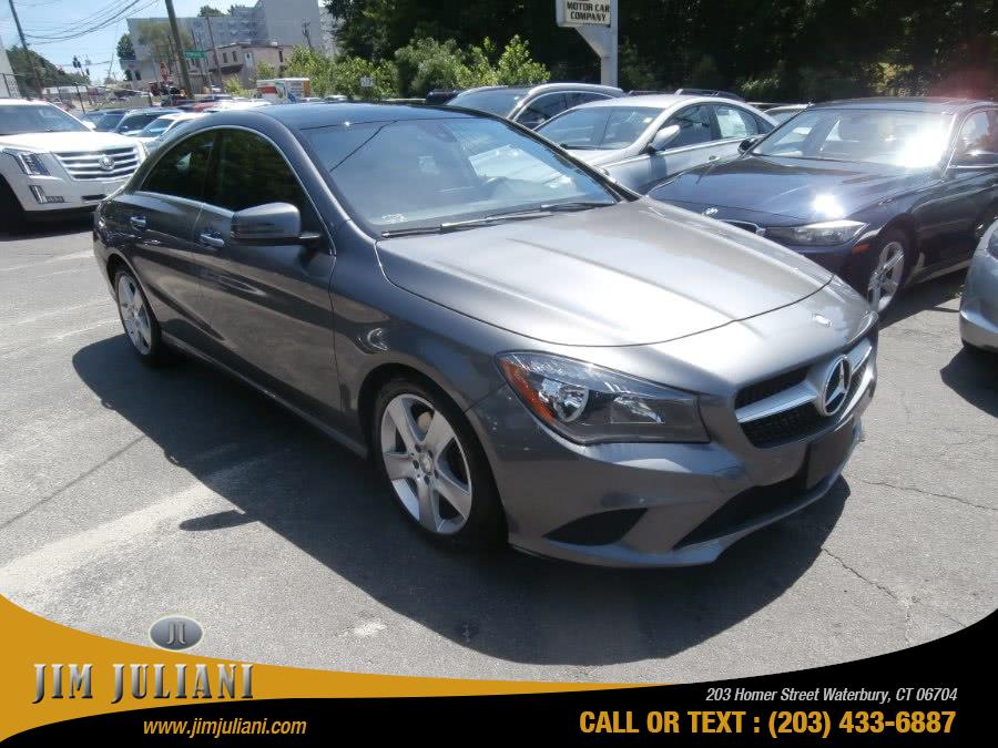 2015 Mercedes-Benz CLA-Class 4dr Sdn CLA250 4MATIC, available for sale in Waterbury, Connecticut | Jim Juliani Motors. Waterbury, Connecticut