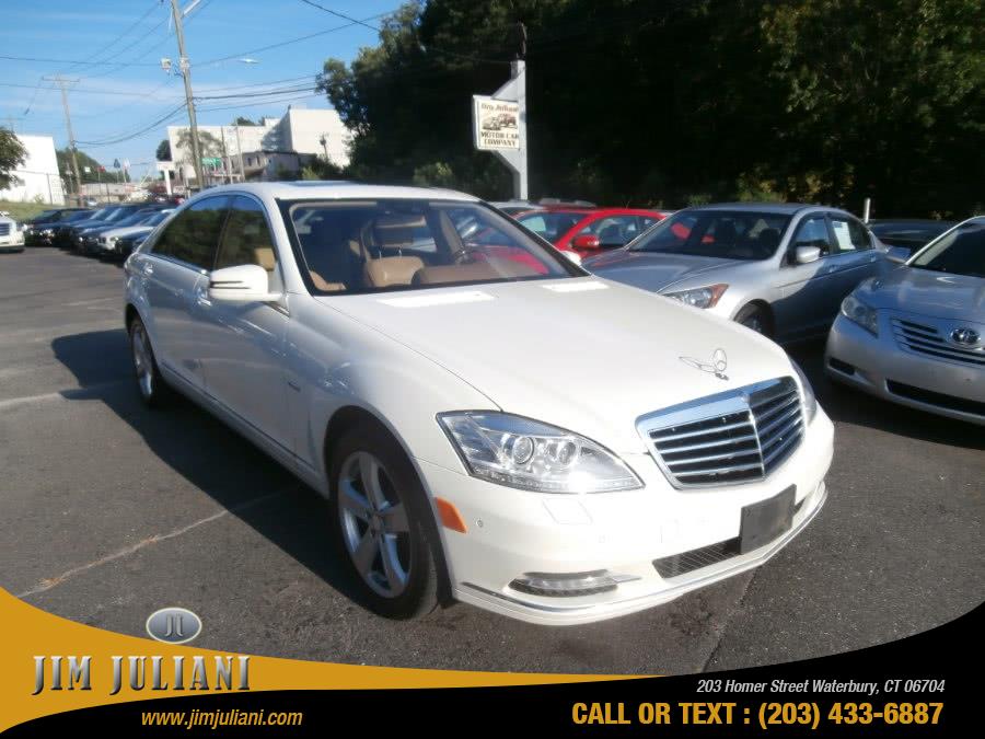 2012 Mercedes-Benz S-Class 4dr Sdn S550 4MATIC, available for sale in Waterbury, Connecticut | Jim Juliani Motors. Waterbury, Connecticut