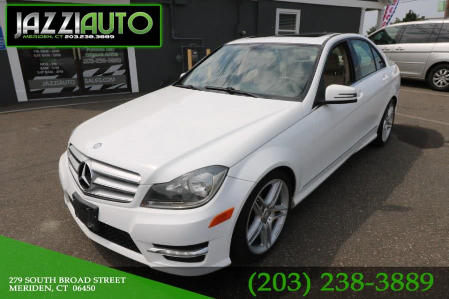 2013 Mercedes-Benz C-Class 4dr Sdn C300 Sport 4MATIC, available for sale in Meriden, Connecticut | Jazzi Auto Sales LLC. Meriden, Connecticut