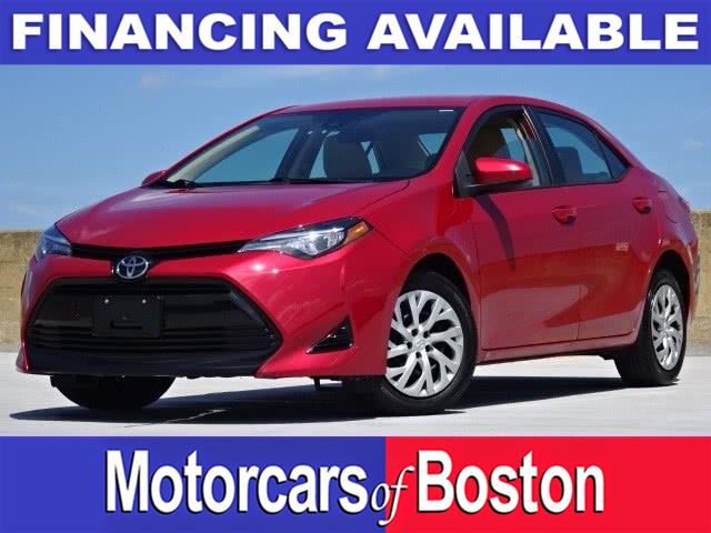 2017 Toyota Corolla LE CVT (Natl), available for sale in Newton, Massachusetts | Motorcars of Boston. Newton, Massachusetts
