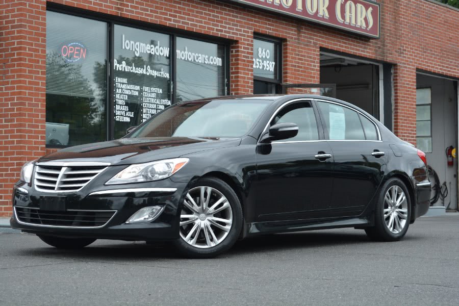 2013 Hyundai Genesis 4dr Sdn V6 3.8L, available for sale in ENFIELD, Connecticut | Longmeadow Motor Cars. ENFIELD, Connecticut