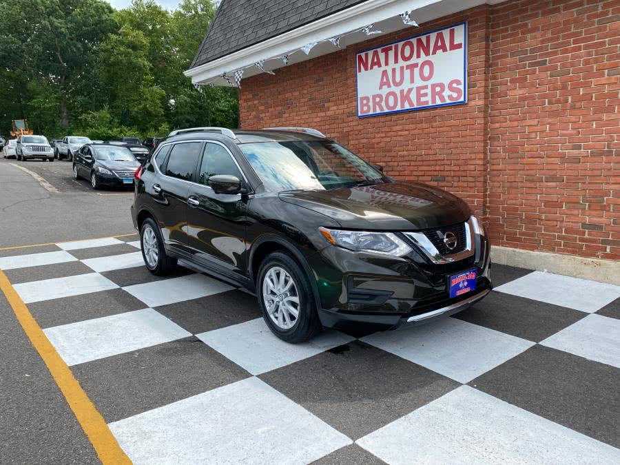 2017 Nissan Rogue FWD SV, available for sale in Waterbury, Connecticut | National Auto Brokers, Inc.. Waterbury, Connecticut