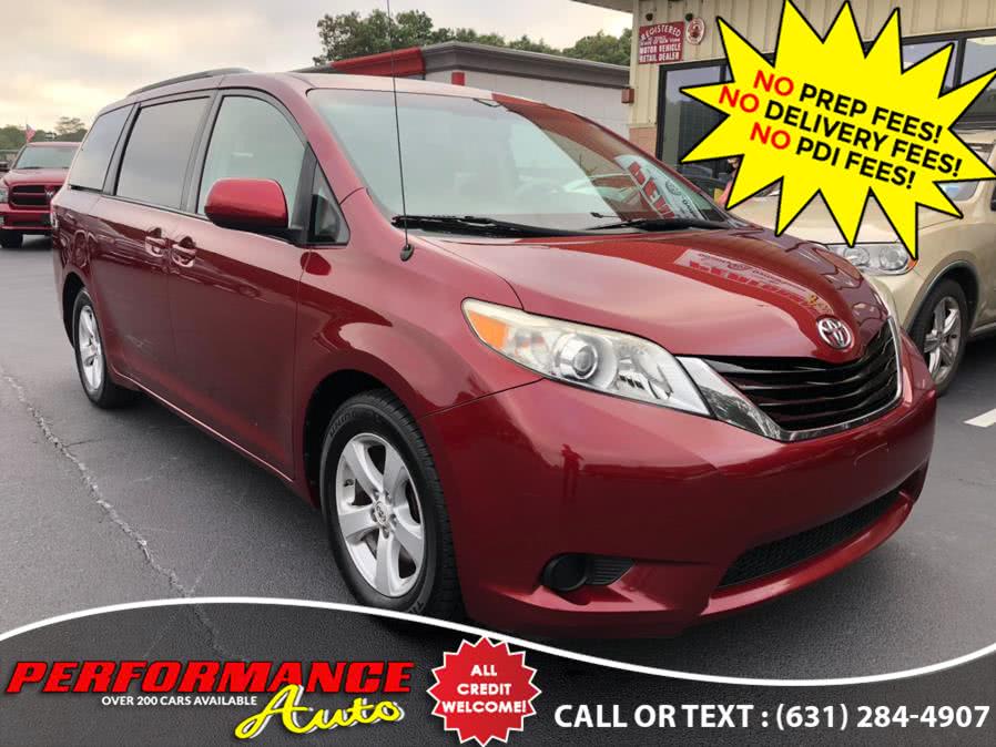 2011 Toyota Sienna 5dr 7-Pass Van V6 LE AAS FWD (Natl), available for sale in Bohemia, New York | Performance Auto Inc. Bohemia, New York