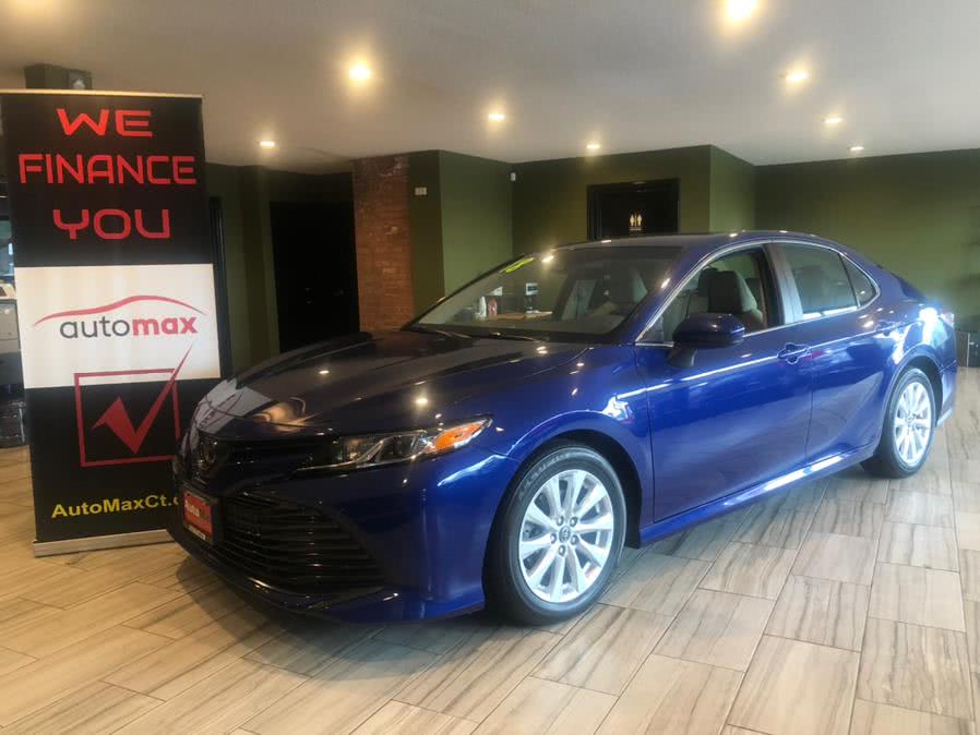 2018 Toyota Camry LE Auto (Natl), available for sale in West Hartford, Connecticut | AutoMax. West Hartford, Connecticut