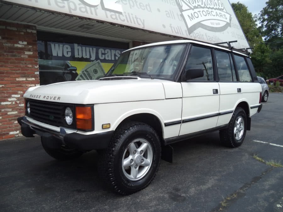 1995 Land Rover Range Rover 4dr Wagon County Classic 100" WB, available for sale in Naugatuck, Connecticut | Riverside Motorcars, LLC. Naugatuck, Connecticut
