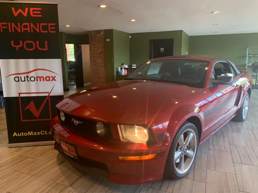 2007 Ford Mustang 2dr Conv GT Deluxe, available for sale in West Hartford, Connecticut | AutoMax. West Hartford, Connecticut