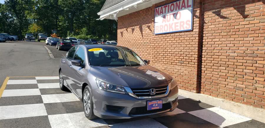 2015 Honda Accord Sedan 4dr  LX, available for sale in Waterbury, Connecticut | National Auto Brokers, Inc.. Waterbury, Connecticut