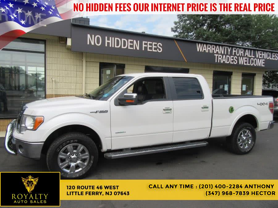 2011 Ford F-150 4WD SuperCrew 157" Lariat, available for sale in Little Ferry, New Jersey | Royalty Auto Sales. Little Ferry, New Jersey