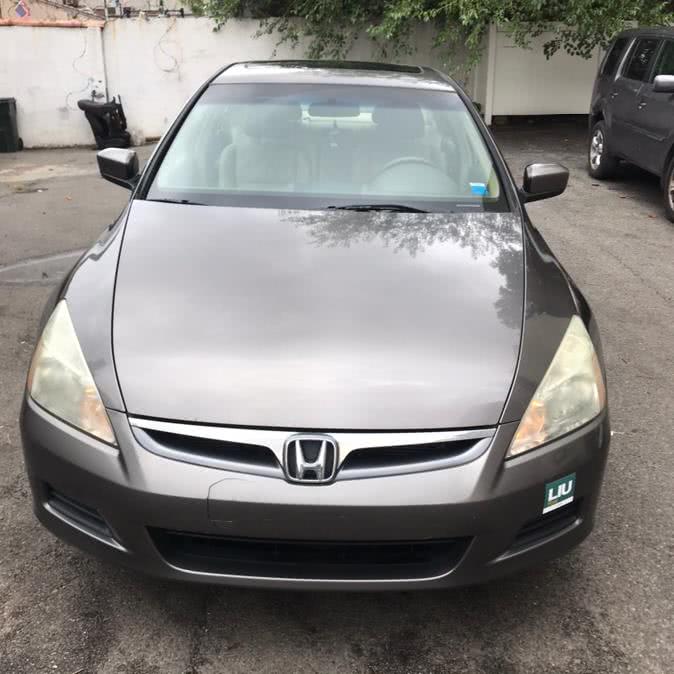 2007 Honda Accord Sdn 4dr I4 AT EX-L, available for sale in Jamaica, New York | Hillside Auto Center. Jamaica, New York