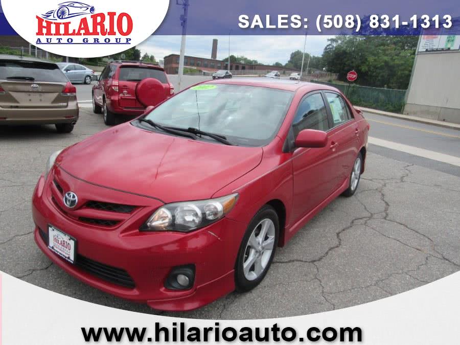 2012 Toyota Corolla S, available for sale in Worcester, Massachusetts | Hilario's Auto Sales Inc.. Worcester, Massachusetts