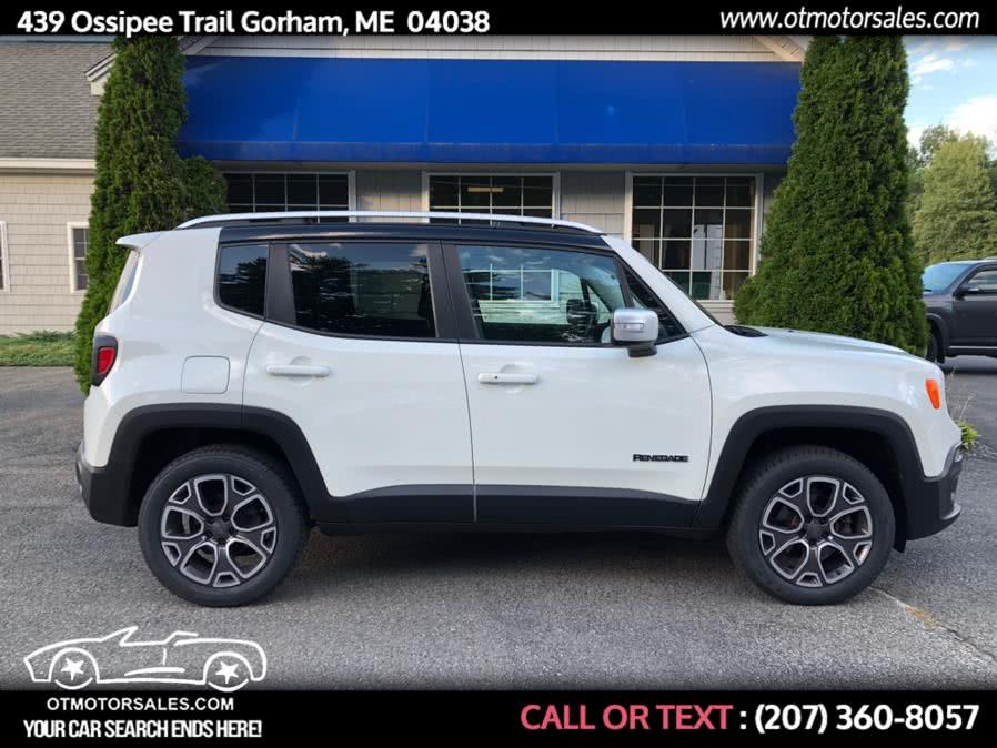 2015 Jeep Renegade 4WD 4dr Limited, available for sale in Gorham, Maine | Ossipee Trail Motor Sales. Gorham, Maine