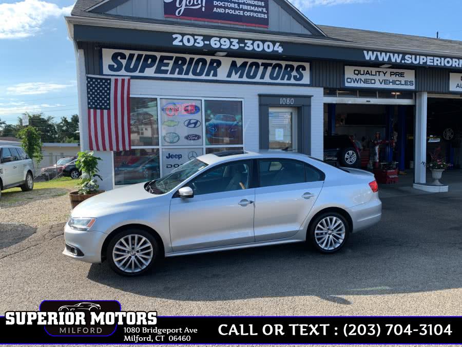 2014 Volkswagen JETTA Jetta Sedan SEL 4dr Auto SEL PZEV, available for sale in Milford, Connecticut | Superior Motors LLC. Milford, Connecticut