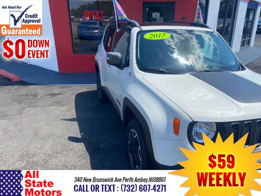 2015 Jeep Renegade 4WD 4dr Trailhawk, available for sale in Perth Amboy, New Jersey | All State Motor Inc. Perth Amboy, New Jersey 2015 Jeep Renegade 4WD 4dr Trailhawk, available for sale in Perth Amboy, New Jersey | All State Motor Inc. Perth Amboy, New Jersey