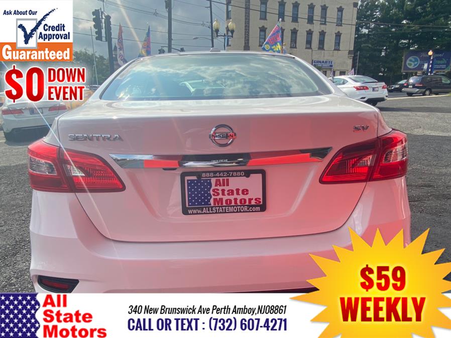 2017 Nissan Sentra SV CVT, available for sale in Perth Amboy, New Jersey | All State Motor Inc. Perth Amboy, New Jersey 2017 Nissan Sentra SV CVT, available for sale in Perth Amboy, New Jersey | All State Motor Inc. Perth Amboy, New Jersey