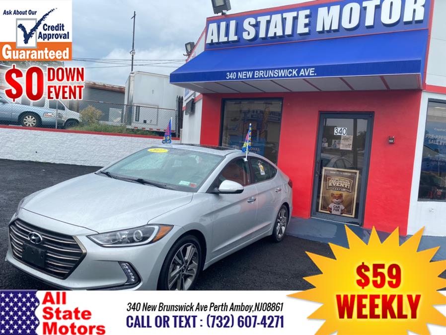 2017 Hyundai Elantra Limited 2.0L Auto (Alabama) *Ltd Avail*, available for sale in Perth Amboy, New Jersey | All State Motor Inc. Perth Amboy, New Jersey 2017 Hyundai Elantra Limited 2.0L Auto (Alabama) *Ltd Avail*, available for sale in Perth Amboy, New Jersey | All State Motor Inc. Perth Amboy, New Jersey