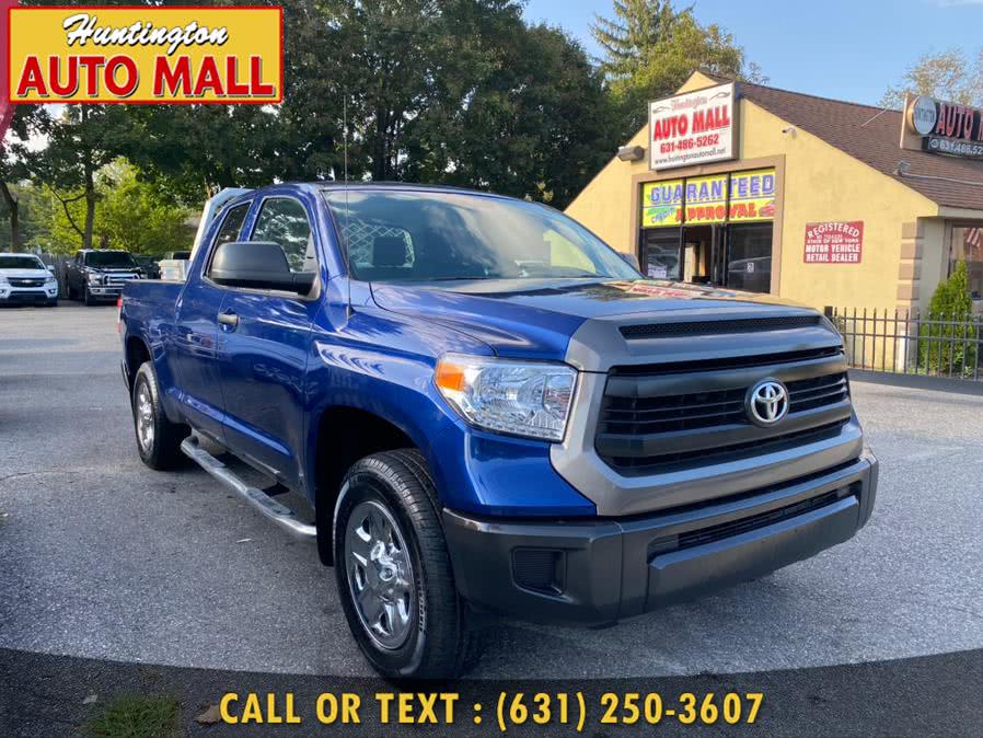 2014 Toyota Tundra 4WD Truck Double Cab 4.6L V8 6-Spd AT SR5 (Natl), available for sale in Huntington Station, New York | Huntington Auto Mall. Huntington Station, New York