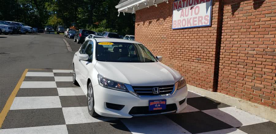 2014 Honda Accord Sedan 4dr LX, available for sale in Waterbury, Connecticut | National Auto Brokers, Inc.. Waterbury, Connecticut