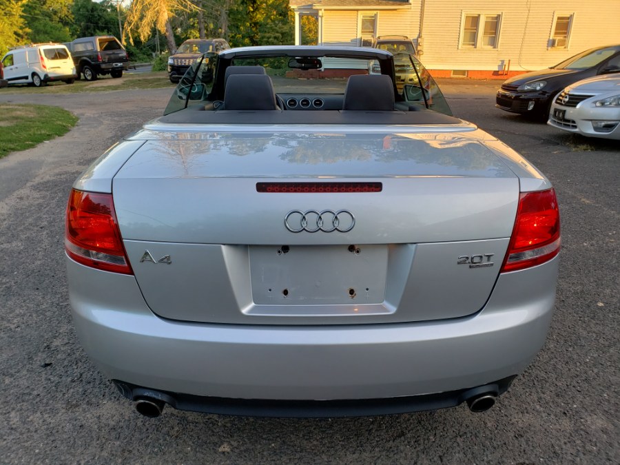 Used Audi A4 2dr Cabrio Auto 2.0T quattro 2007 | Toro Auto. East Windsor, Connecticut Used Audi A4 2dr Cabrio Auto 2.0T quattro 2007 | Toro Auto. East Windsor, Connecticut