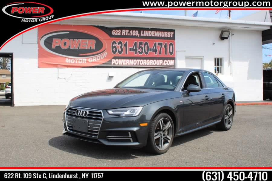 2018 Audi A4 2.0 TFSI Premium Plus S Tronic quattro AWD, available for sale in Lindenhurst, New York | Power Motor Group. Lindenhurst, New York