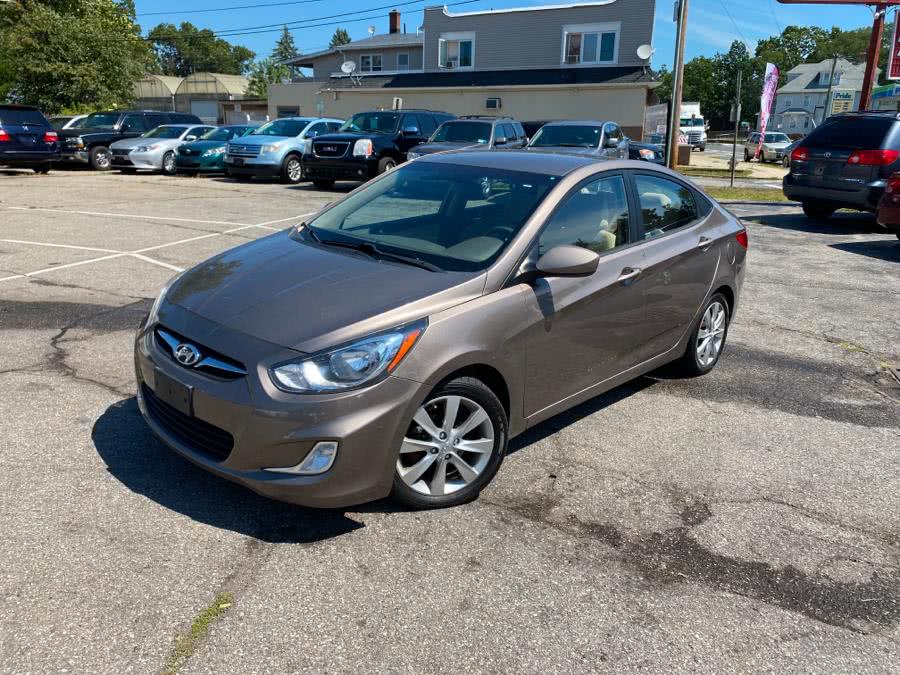 2012 Hyundai Accent 4dr Sdn Auto GLS, available for sale in Springfield, Massachusetts | Absolute Motors Inc. Springfield, Massachusetts