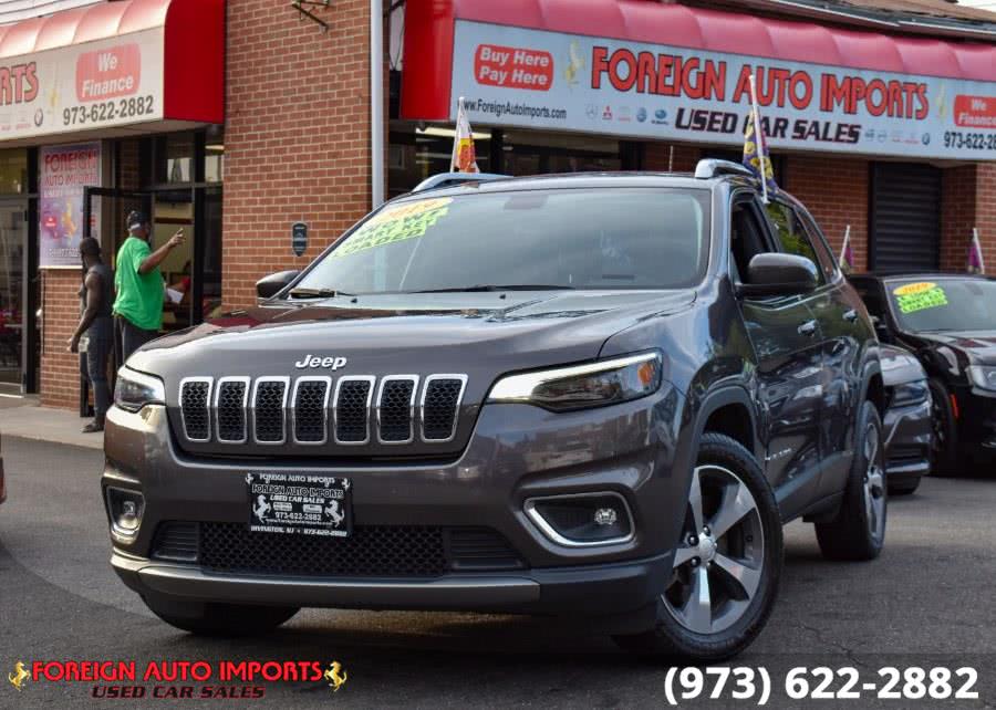 2019 Jeep Cherokee Limited FWD, available for sale in Irvington, New Jersey | Foreign Auto Imports. Irvington, New Jersey