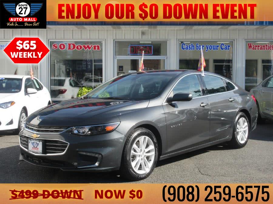 Used Chevrolet Malibu 4dr Sdn LT w/1LT 2018 | Route 27 Auto Mall. Linden, New Jersey