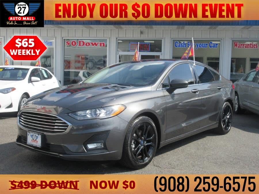 2019 Ford Fusion SE FWD, available for sale in Linden, New Jersey | Route 27 Auto Mall. Linden, New Jersey