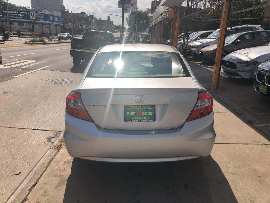 2012 Honda Civic Sdn LX, available for sale in Jamaica, New York | Sylhet Motors Inc.. Jamaica, New York 2012 Honda Civic Sdn LX, available for sale in Jamaica, New York | Sylhet Motors Inc.. Jamaica, New York