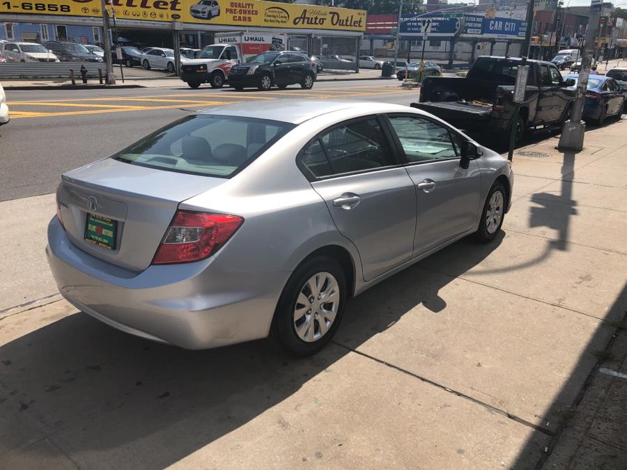 2012 Honda Civic Sdn LX, available for sale in Jamaica, New York | Sylhet Motors Inc.. Jamaica, New York 2012 Honda Civic Sdn LX, available for sale in Jamaica, New York | Sylhet Motors Inc.. Jamaica, New York