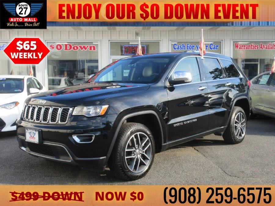 Used Jeep Grand Cherokee Limited 4x4 2017 | Route 27 Auto Mall. Linden, New Jersey
