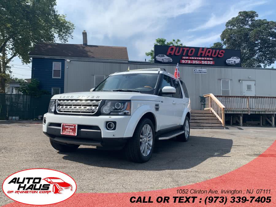 2015 Land Rover LR4 4WD 4dr LUX, available for sale in Irvington , New Jersey | Auto Haus of Irvington Corp. Irvington , New Jersey