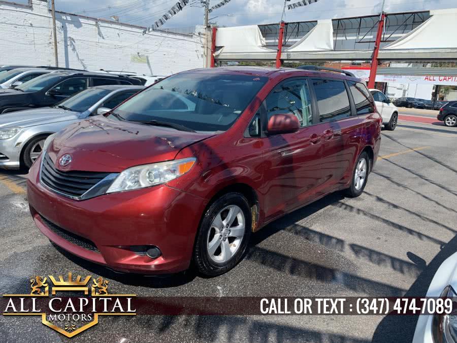 2013 Toyota Sienna 5dr 7-Pass Van V6 LE AAS FWD, available for sale in Brooklyn, New York | All Capital Motors. Brooklyn, New York