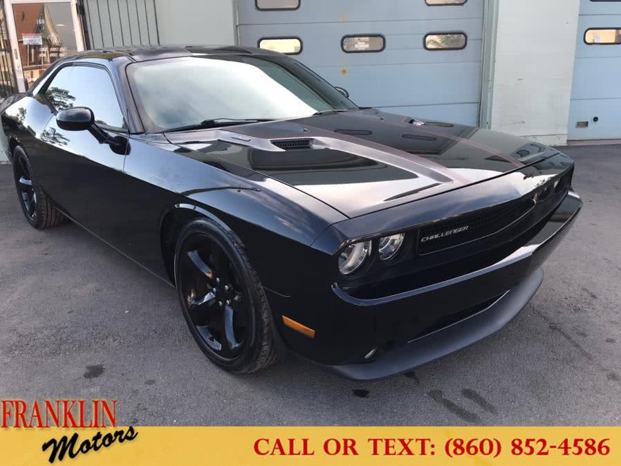 2014 Dodge Challenger 2dr Cpe R/T, available for sale in Hartford, Connecticut | Franklin Motors Auto Sales LLC. Hartford, Connecticut