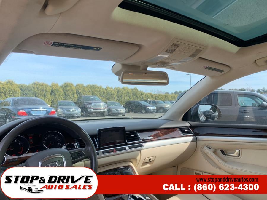 2010 Audi A8 L 4dr Sdn, available for sale in East Windsor, Connecticut | Stop & Drive Auto Sales. East Windsor, Connecticut 2010 Audi A8 L 4dr Sdn, available for sale in East Windsor, Connecticut | Stop & Drive Auto Sales. East Windsor, Connecticut