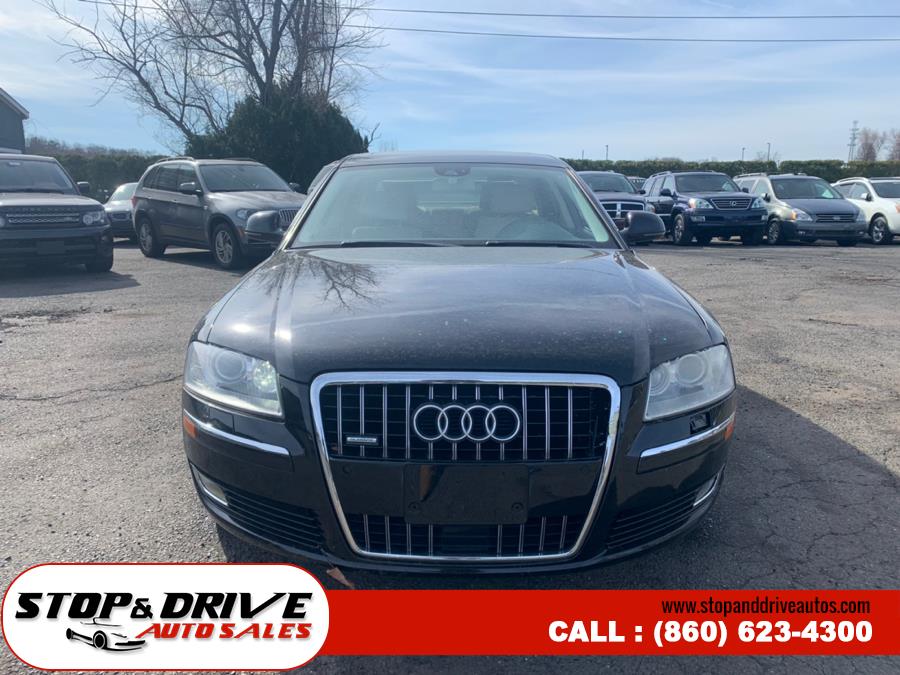 2010 Audi A8 L 4dr Sdn, available for sale in East Windsor, Connecticut | Stop & Drive Auto Sales. East Windsor, Connecticut 2010 Audi A8 L 4dr Sdn, available for sale in East Windsor, Connecticut | Stop & Drive Auto Sales. East Windsor, Connecticut