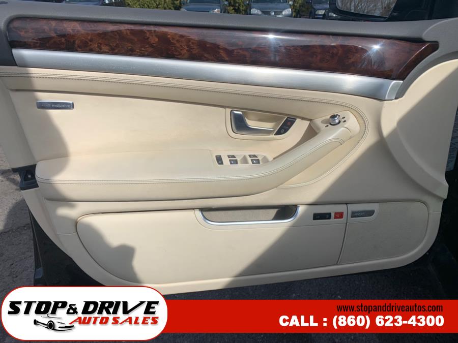 2010 Audi A8 L 4dr Sdn, available for sale in East Windsor, Connecticut | Stop & Drive Auto Sales. East Windsor, Connecticut 2010 Audi A8 L 4dr Sdn, available for sale in East Windsor, Connecticut | Stop & Drive Auto Sales. East Windsor, Connecticut