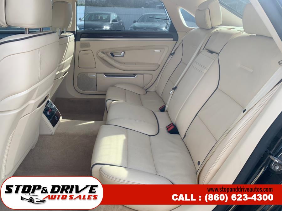 2010 Audi A8 L 4dr Sdn, available for sale in East Windsor, Connecticut | Stop & Drive Auto Sales. East Windsor, Connecticut 2010 Audi A8 L 4dr Sdn, available for sale in East Windsor, Connecticut | Stop & Drive Auto Sales. East Windsor, Connecticut
