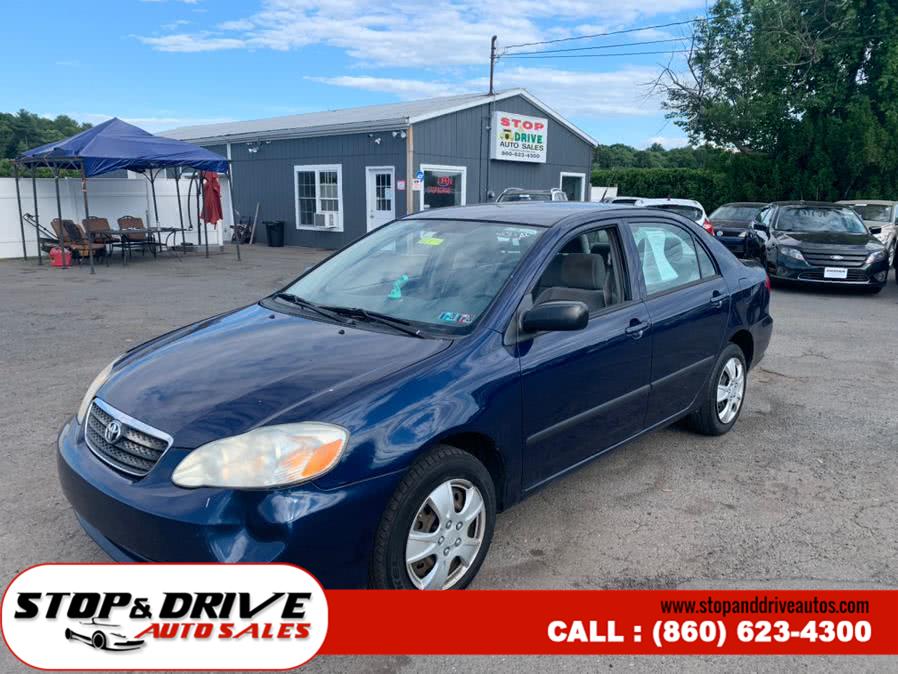 2008 Toyota Corolla 4dr Sdn Auto LE, available for sale in East Windsor, Connecticut | Stop & Drive Auto Sales. East Windsor, Connecticut