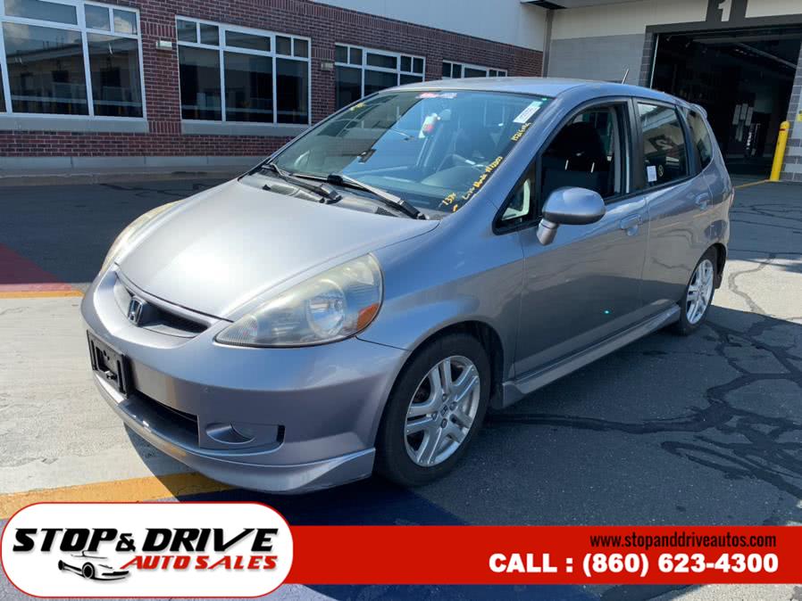 2008 Honda Fit 5dr HB Man Sport, available for sale in East Windsor, Connecticut | Stop & Drive Auto Sales. East Windsor, Connecticut