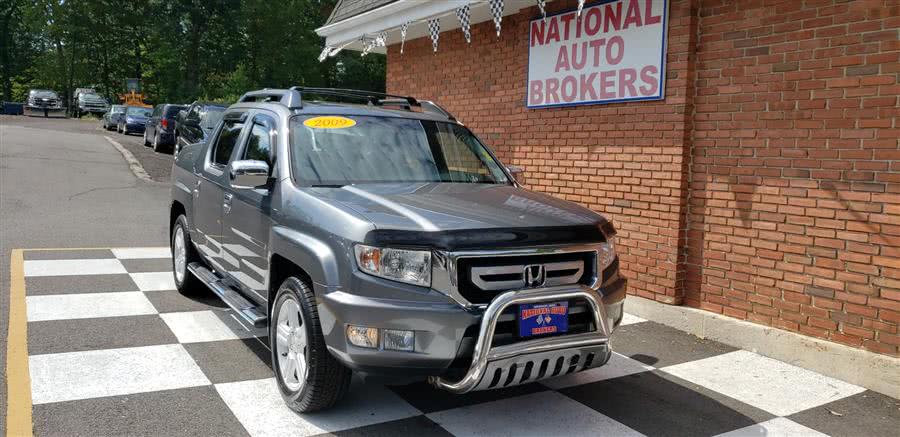 2009 Honda Ridgeline 4WD Crew Cab RTL w/Navi, available for sale in Waterbury, Connecticut | National Auto Brokers, Inc.. Waterbury, Connecticut