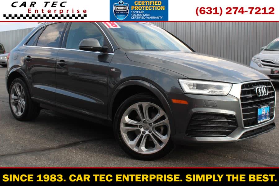 Used Audi Q3 2.0 TFSI Premium Plus quattro AWD 2018 | Car Tec Enterprise Leasing & Sales LLC. Deer Park, New York Used Audi Q3 2.0 TFSI Premium Plus quattro AWD 2018 | Car Tec Enterprise Leasing & Sales LLC. Deer Park, New York