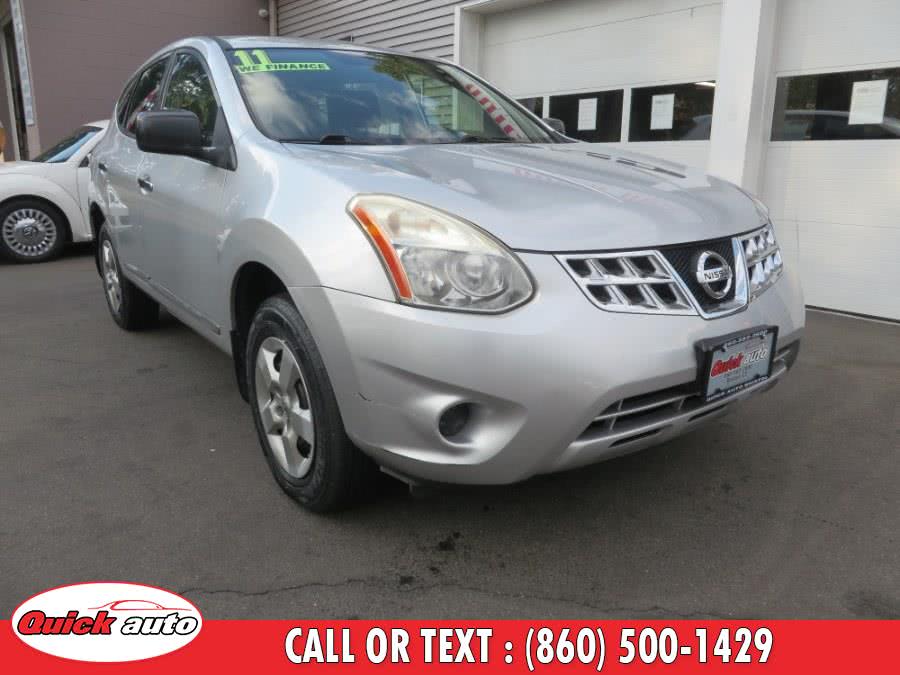 2011 Nissan Rogue AWD 4dr SV, available for sale in Bristol, Connecticut | Quick Auto LLC. Bristol, Connecticut