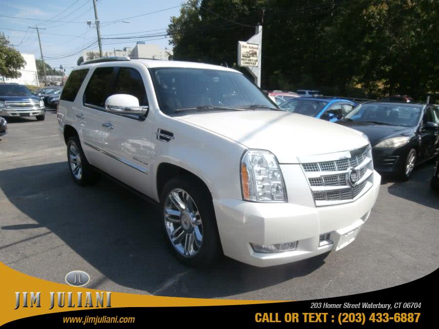 2010 Cadillac Escalade AWD 4dr Platinum Edition, available for sale in Waterbury, Connecticut | Jim Juliani Motors. Waterbury, Connecticut