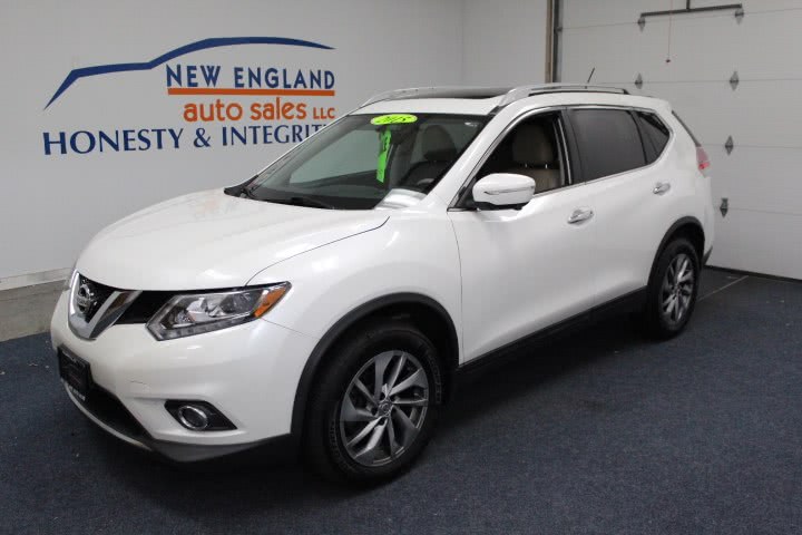 2015 Nissan Rogue AWD 4dr SL, available for sale in Plainville, Connecticut | New England Auto Sales LLC. Plainville, Connecticut