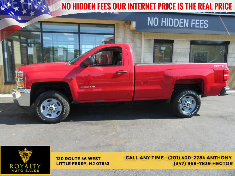 2015 Chevrolet Silverado 2500HD Built After Aug 14 4WD Reg Cab 133.6" Work Truck, available for sale in Little Ferry, New Jersey | Royalty Auto Sales. Little Ferry, New Jersey 2015 Chevrolet Silverado 2500HD Built After Aug 14 4WD Reg Cab 133.6" Work Truck, available for sale in Little Ferry, New Jersey | Royalty Auto Sales. Little Ferry, New Jersey