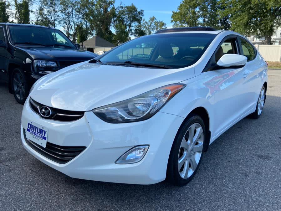 2013 Hyundai Elantra 4dr Sdn Auto Limited (Alabama Plant), available for sale in East Windsor, Connecticut | Century Auto And Truck. East Windsor, Connecticut