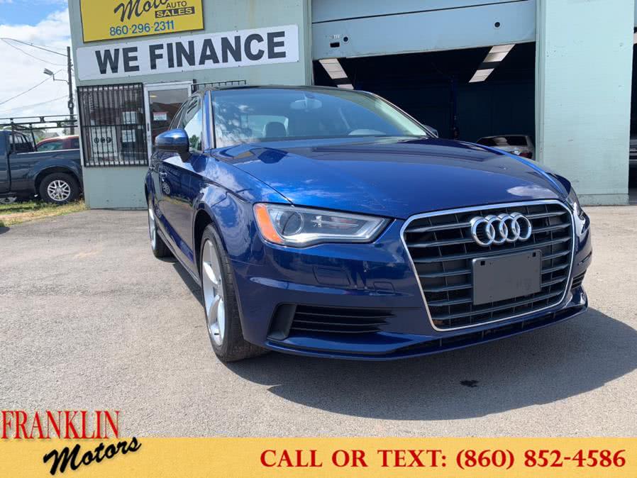 2015 Audi A3 4dr Sdn FWD 1.8T Premium, available for sale in Hartford, Connecticut | Franklin Motors Auto Sales LLC. Hartford, Connecticut