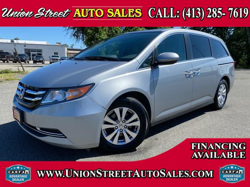 2016 Honda Odyssey 5dr EX-L, available for sale in West Springfield, Massachusetts | Union Street Auto Sales. West Springfield, Massachusetts