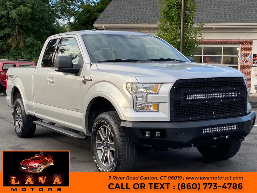 2015 Ford F-150 4WD SuperCab 145" XLT, available for sale in Canton, Connecticut | Lava Motors. Canton, Connecticut